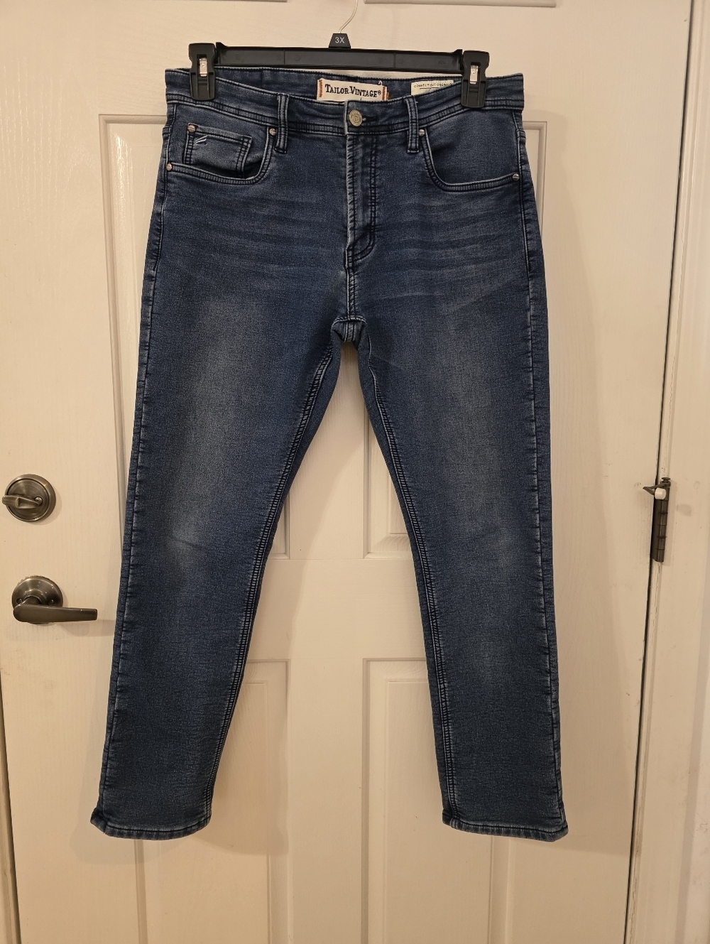 Tailor Vintage Women's Indigo Blue Denim Jeans